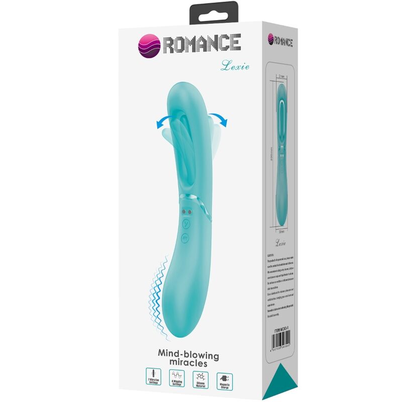 Lexie 7 Vibrationen G-Punkt-Vibrator Blau