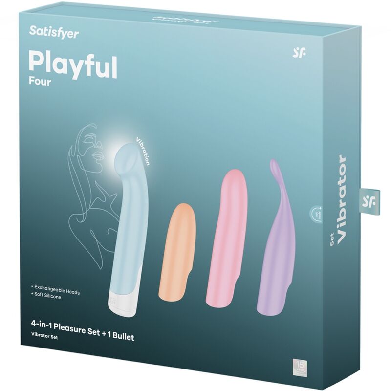 Vibratorprogramm 12 Vibrationen G-Punkt Welle 4 dunkelgrau