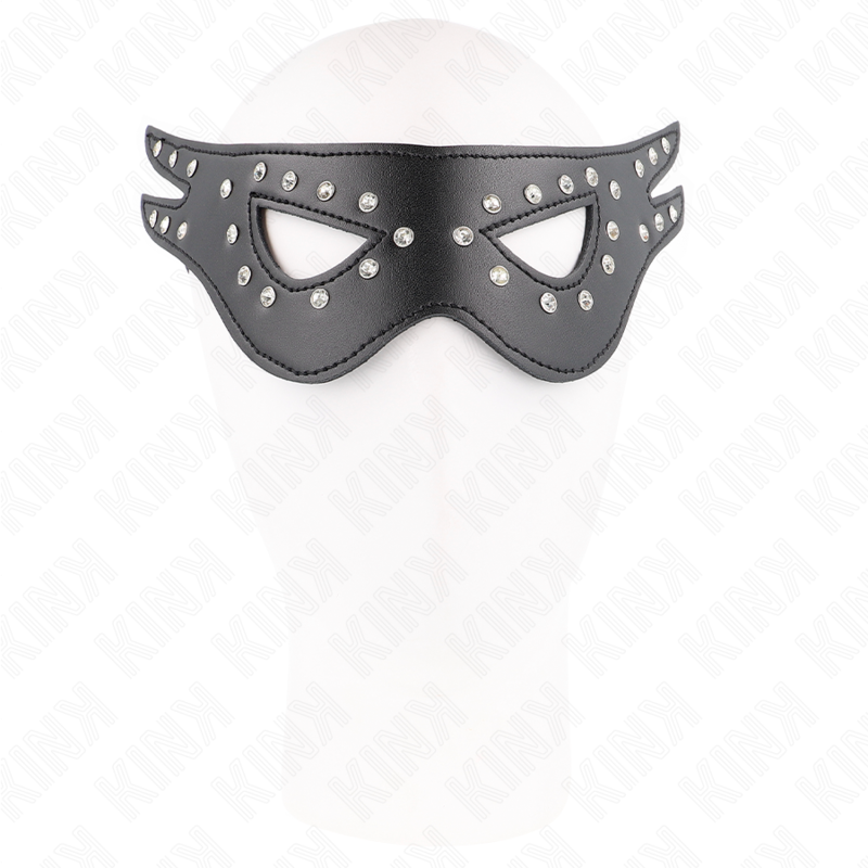 Sexy Kunstledermaske Modell 2 27 x 13 cm