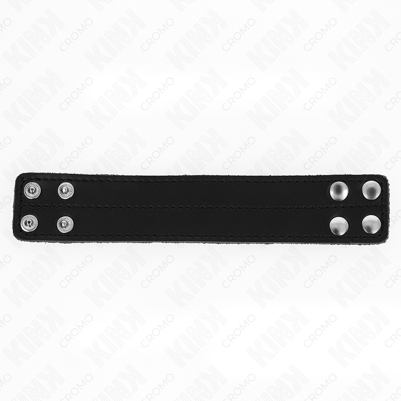 Penisring aus Leder mit Schnappverschluss 18,5 x 3,3 cm