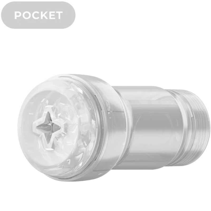 Feel Pocket Stroker Crystal von Kiiroo transparent