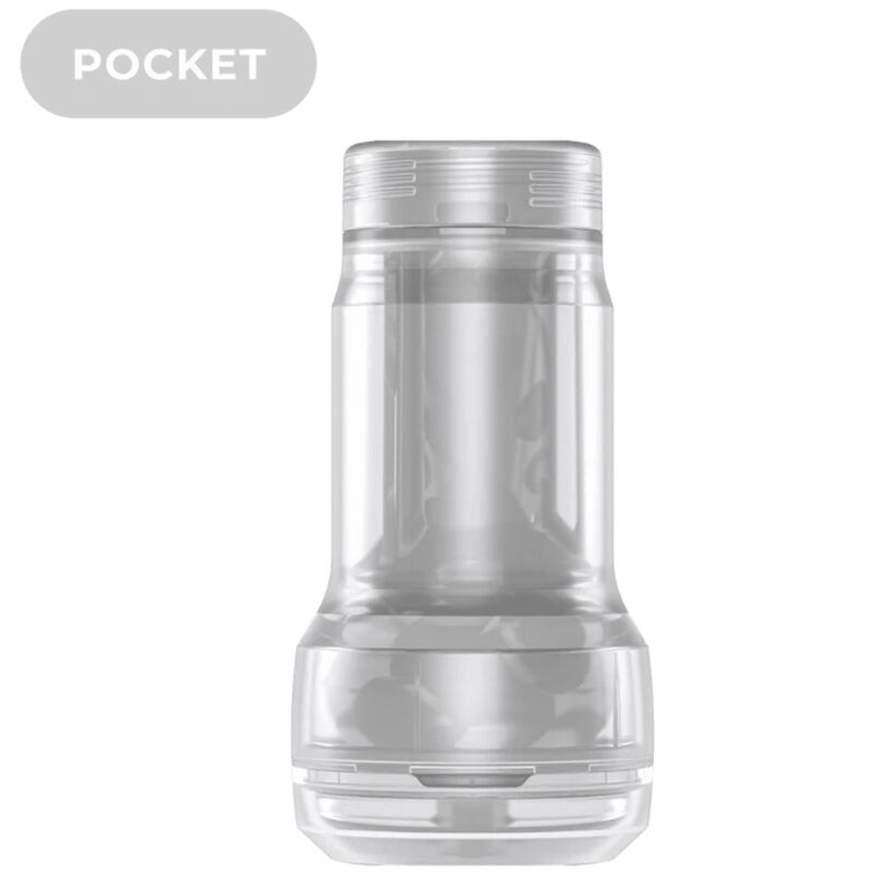 Feel Pocket Stroker Crystal von Kiiroo transparent