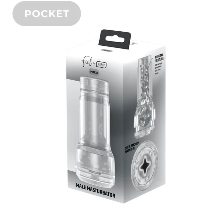 Feel Pocket Stroker Crystal von Kiiroo transparent