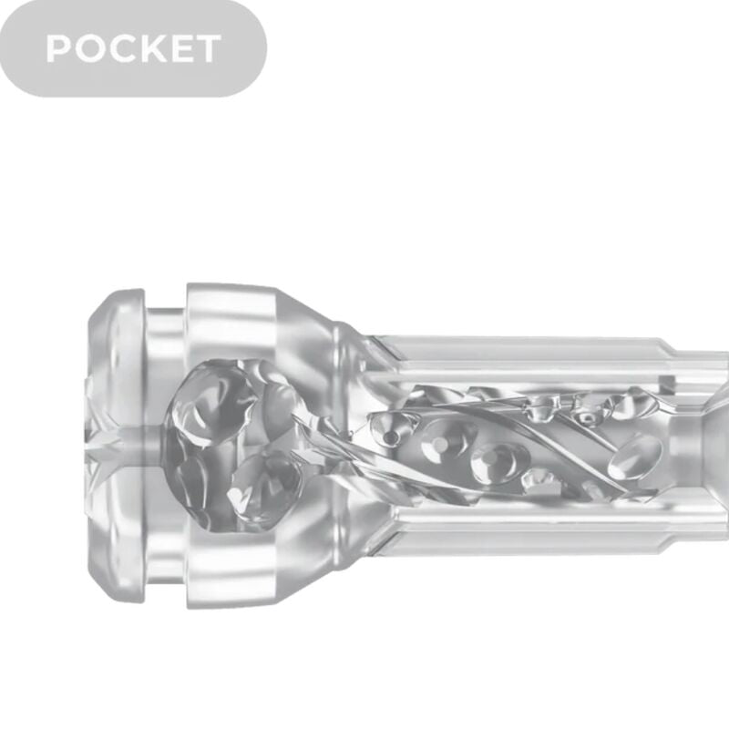 Feel Pocket Stroker Crystal von Kiiroo transparent