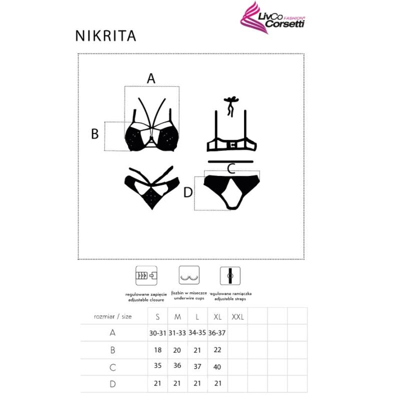 Nikrita lc 90674 Unterhose + Höschen schwarz s