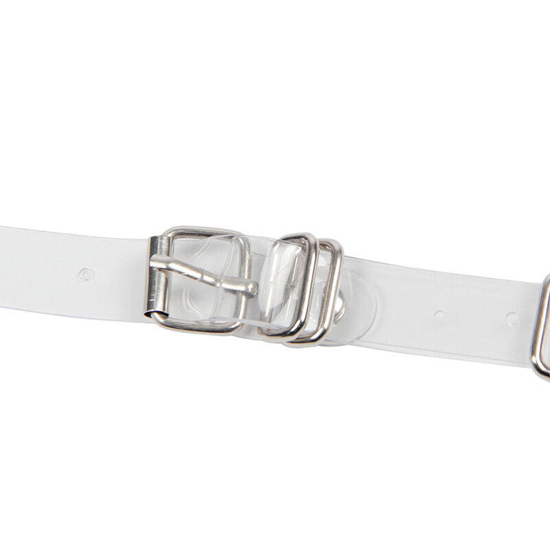 953737 Brustharnisch mit Ringen und Ketten Silber Einheitsgröße