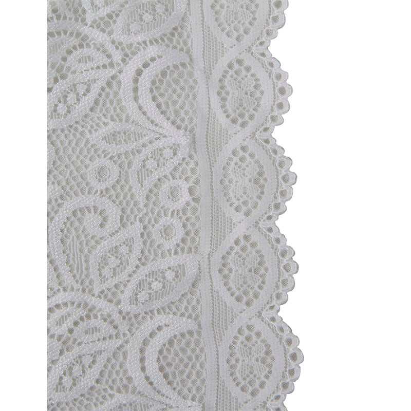 953867 weißer Spitzenbody L/XL
