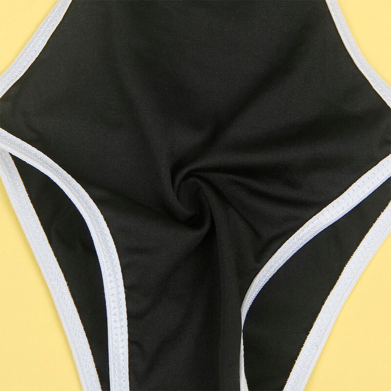 954314 Sexy Damenkostüm Schwarz/Weiß L/XL