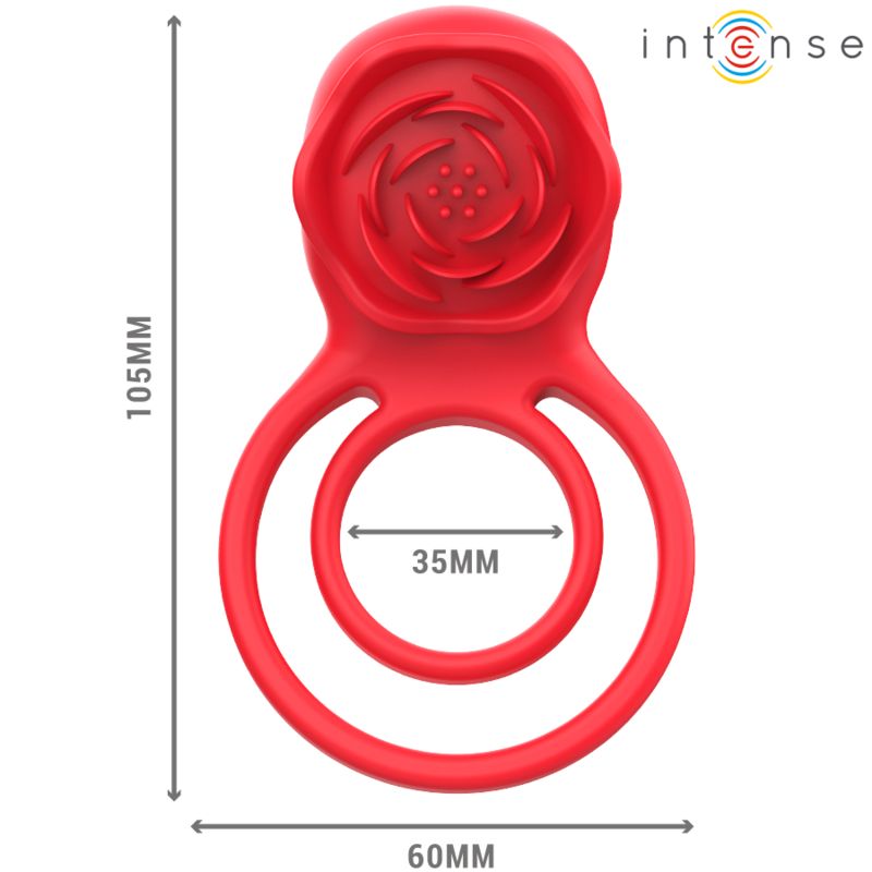 Gail rosa Stimulator 10 Vibrationen rote Fernbedienung