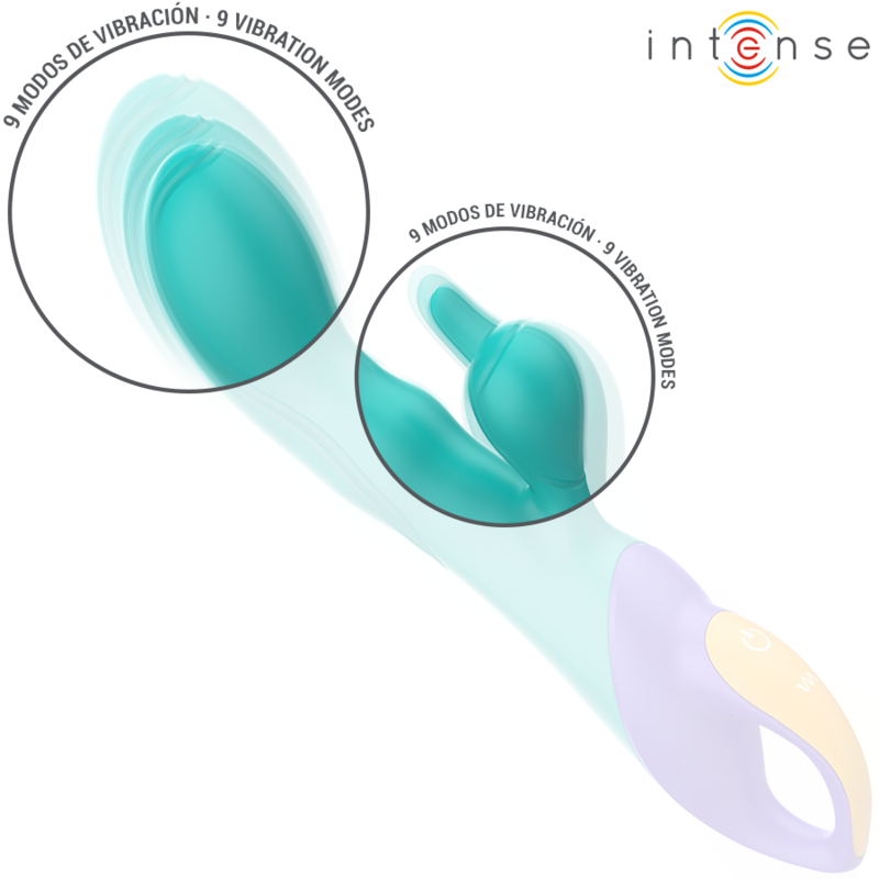 Fred blauer Kaninchenvibrator