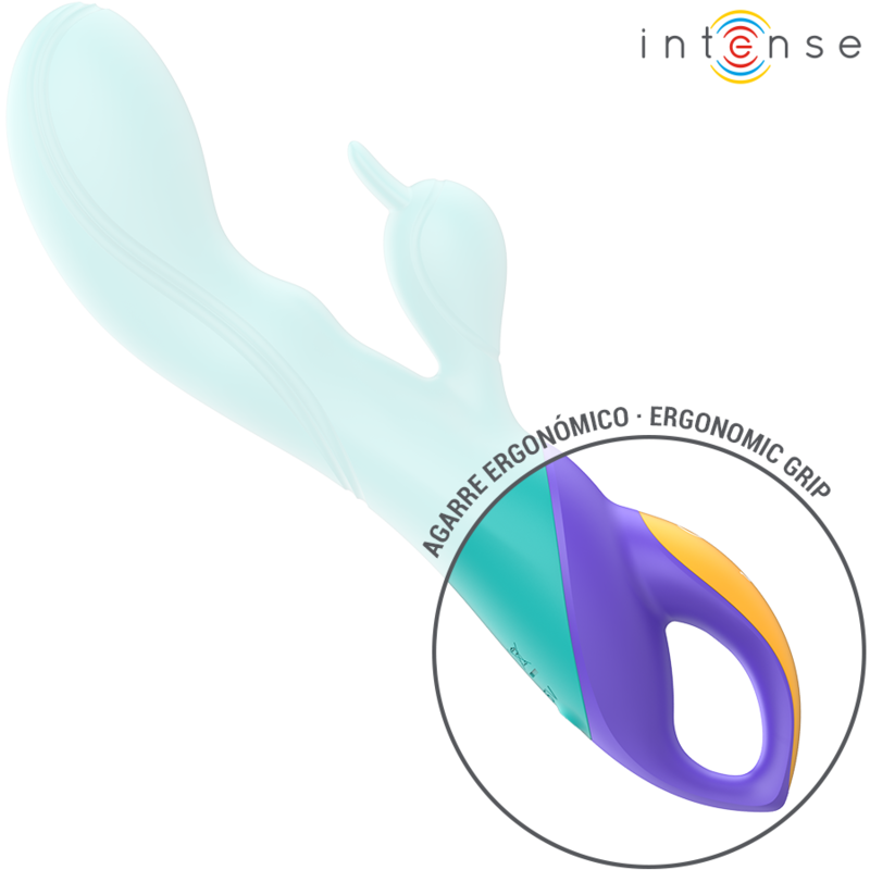 Fred blauer Kaninchenvibrator