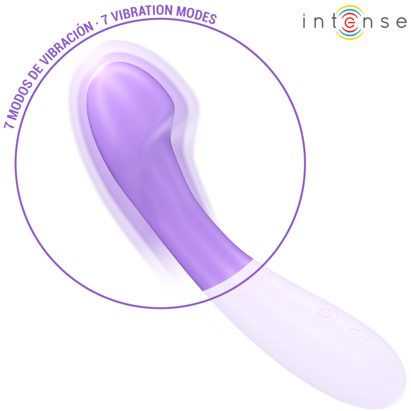 Becky Vibrator 19 cm Heizung 7 Vibrationen lila