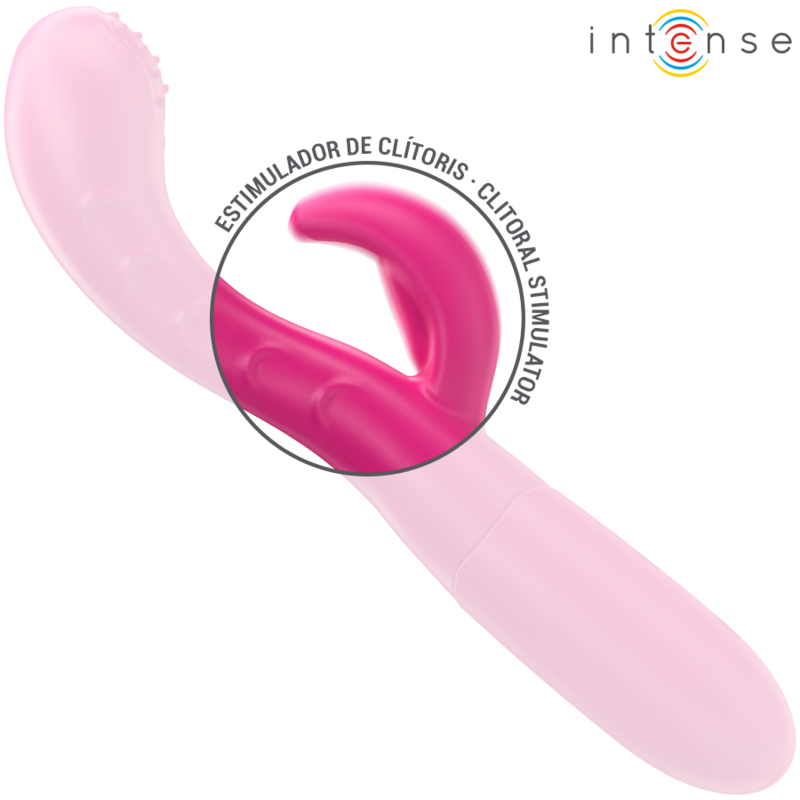 Amara Vibrator mit stimulierender Zunge 10 Vibrationen rosa