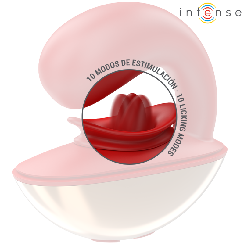 Mariah U-förmiger Vibrator &amp; Stimulator 10 Vibrationen rot