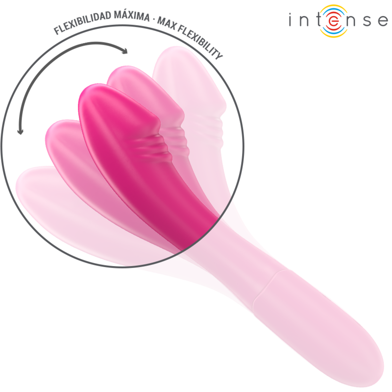 Belinda Vibrator 19 cm flexibel 10 Vibrationen rosa