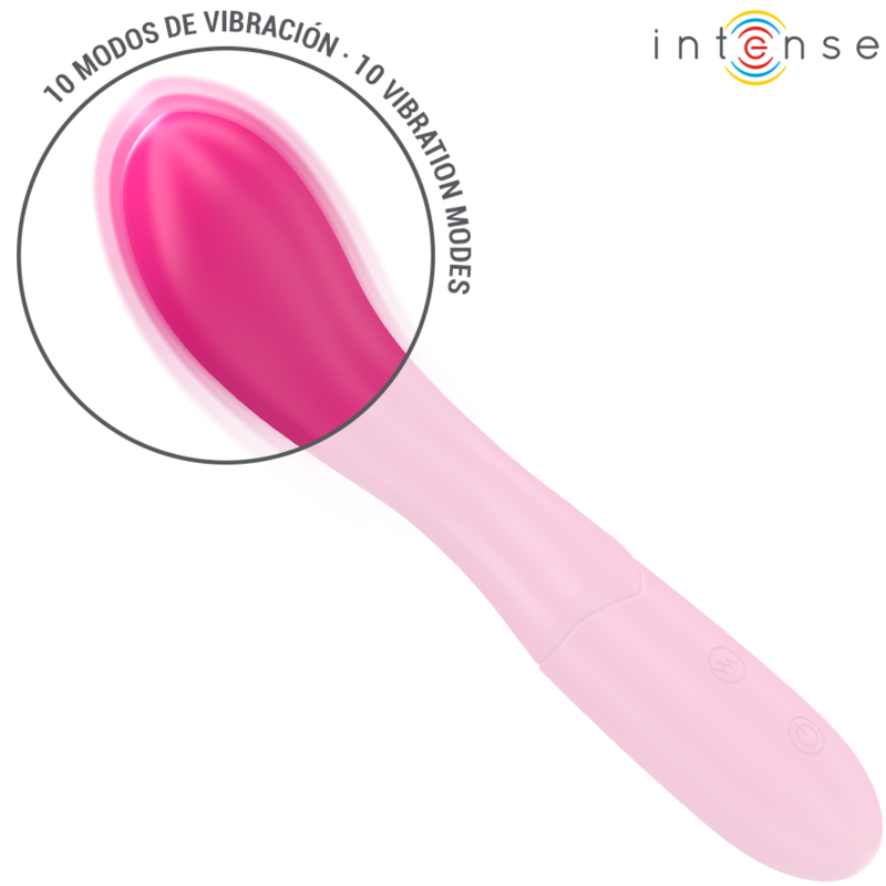 Lisette Vibrator 19 cm flexibel 10 Vibrationen rosa
