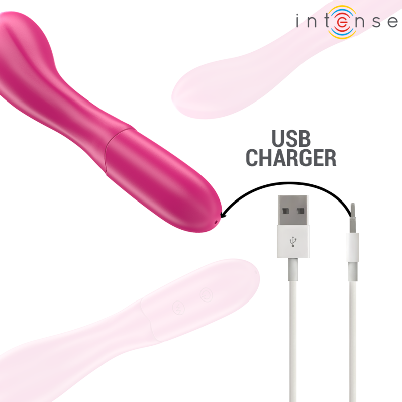 Lisette Vibrator 19 cm flexibel 10 Vibrationen rosa