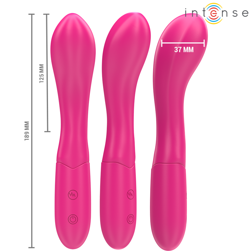 Lisette Vibrator 19 cm flexibel 10 Vibrationen rosa