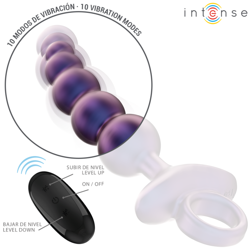 Tito vibrierender Analplug Modell 3 mit Fernbedienung