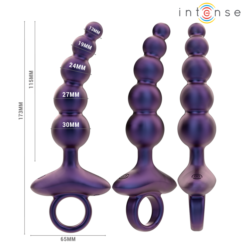 Tito vibrierender Analplug Modell 3 mit Fernbedienung