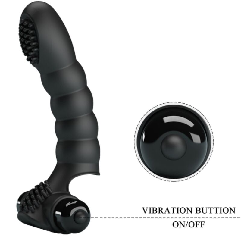 Alexander Fingervibrator 10 Vibrationen schwarz