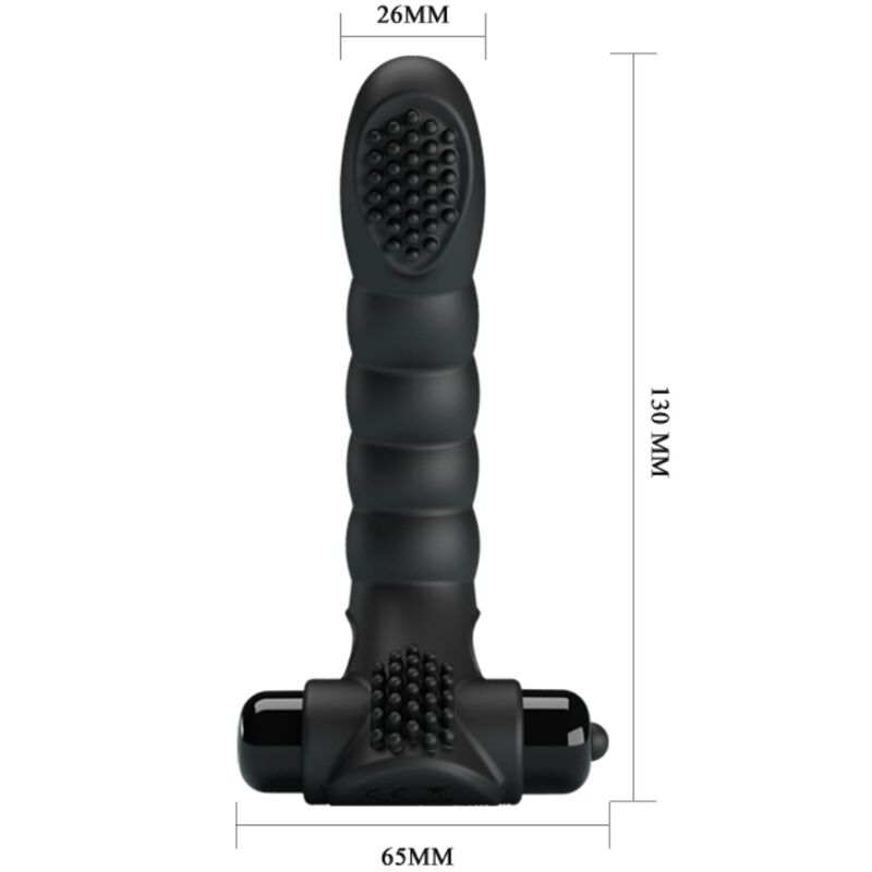 Alexander Fingervibrator 10 Vibrationen schwarz