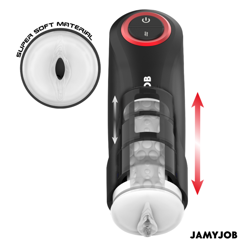 Automatischer Schwerkraft-Vagina-Masturbator, 5 Saugmodi