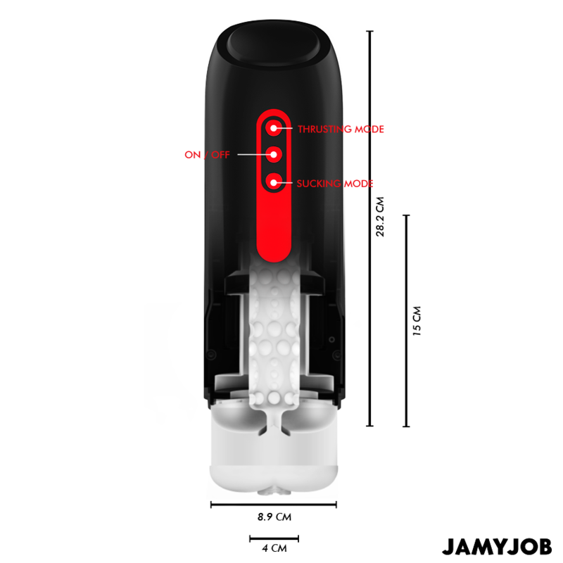 Phantom Automatischer Vagina-Masturbator 5 Saug- und Stoßmodi