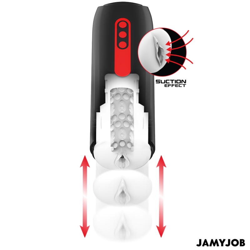 Phantom Automatischer Vagina-Masturbator 5 Saug- und Stoßmodi