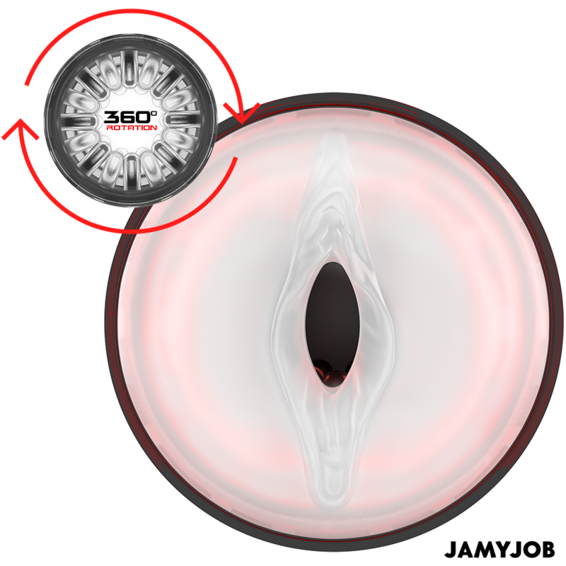 Cyclone Automatischer Vagina-Masturbator 10 Rotations- und Stoßmodi