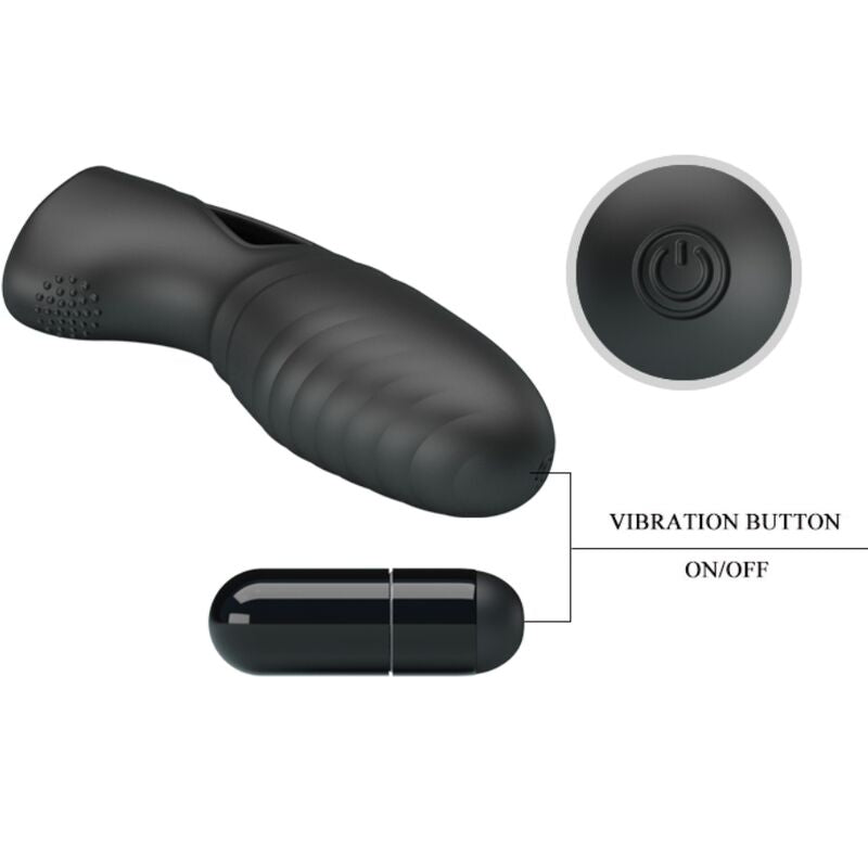 Alan Black Silikon-Fingervibrator
