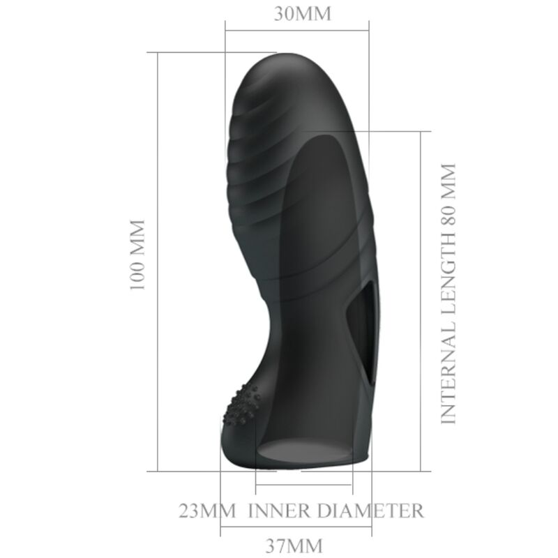 Alan Black Silikon-Fingervibrator