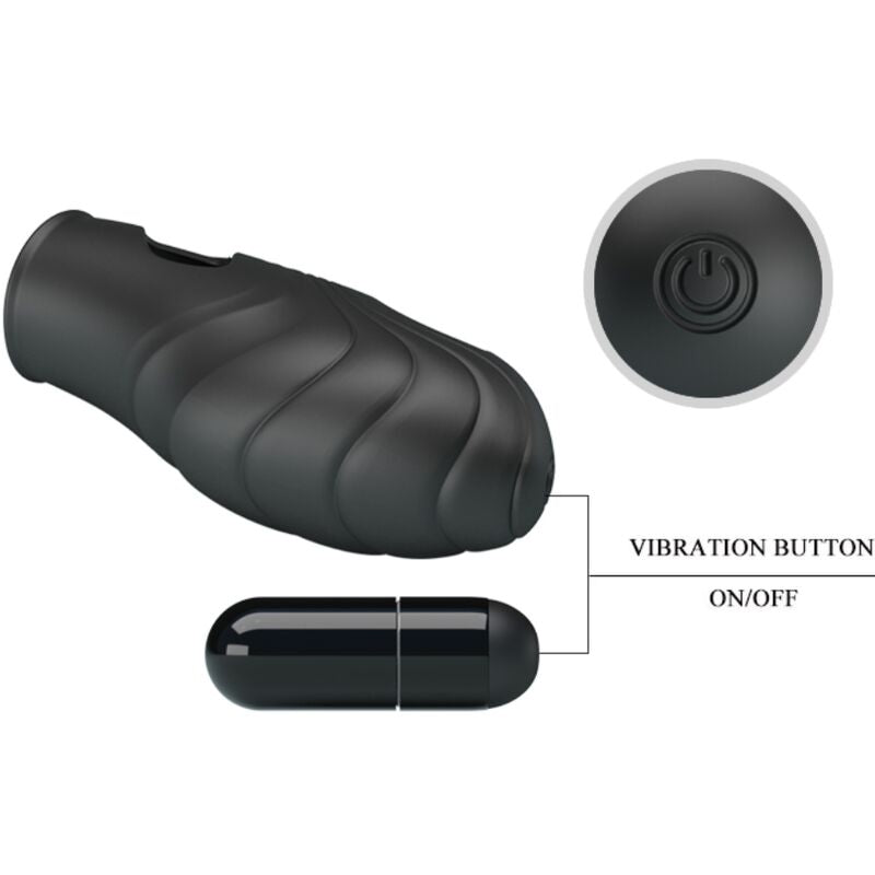 Black Lich Silikon-Fingervibrator