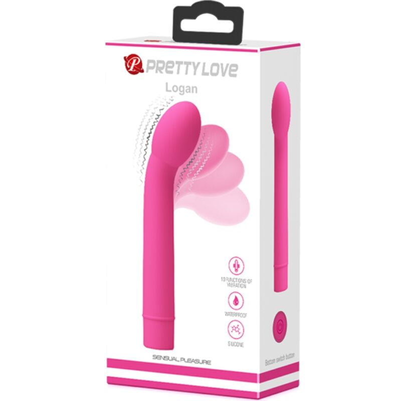 Logan G-Punkt-Vibrator 10 Vibrationen rosa