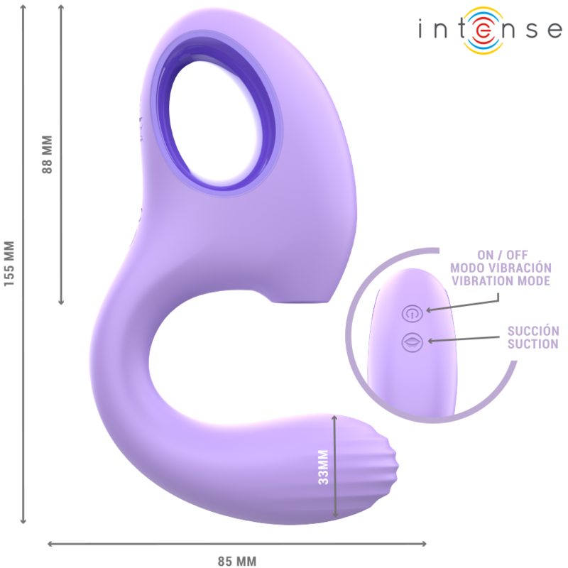 Baxter Lila Vibrator &amp; Stimulator