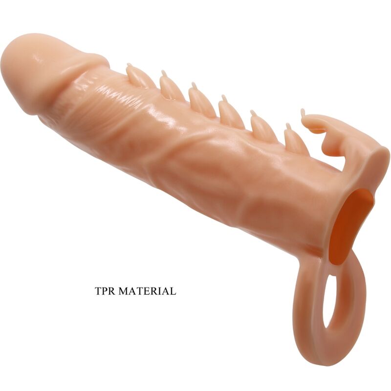 Emmit Penishülle + Flesh Klitorisstimulator