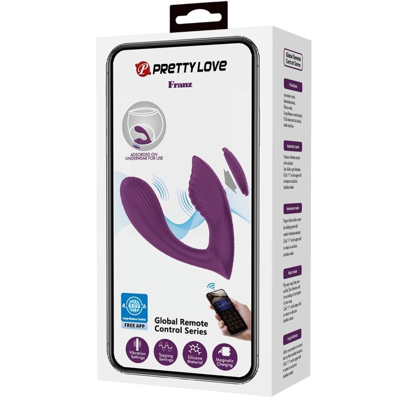Franz Massagegerät und Vibrator kostenlose App lila