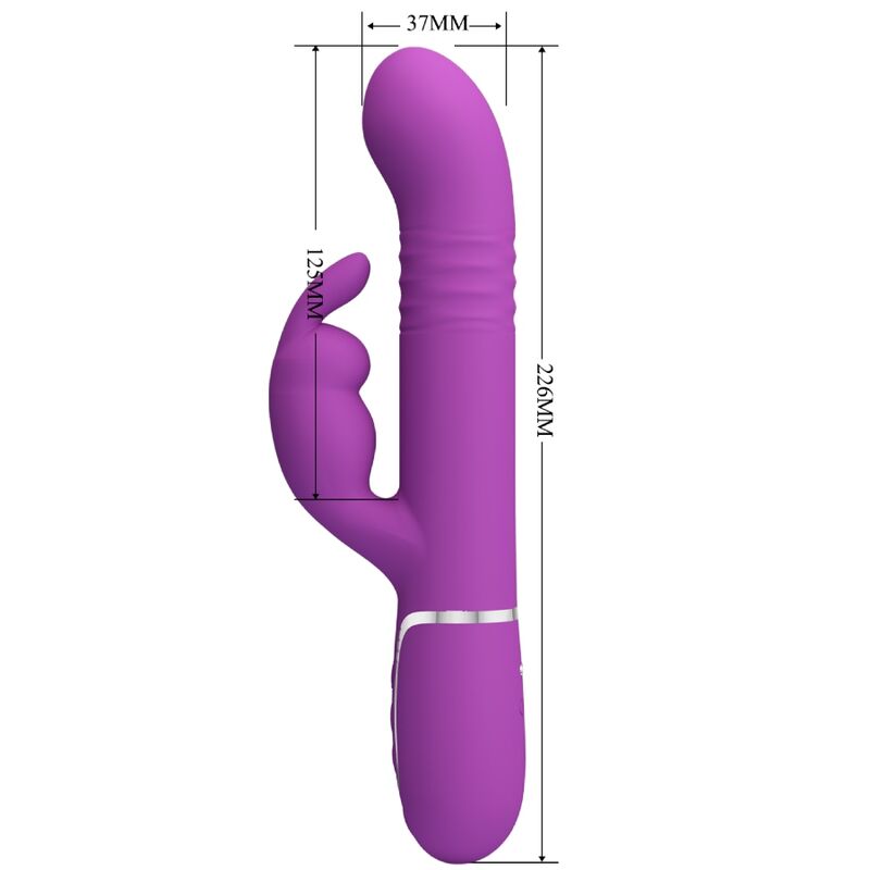 Coale 4-in-1 Multifunktions-Rabbit-Vibrator Lila