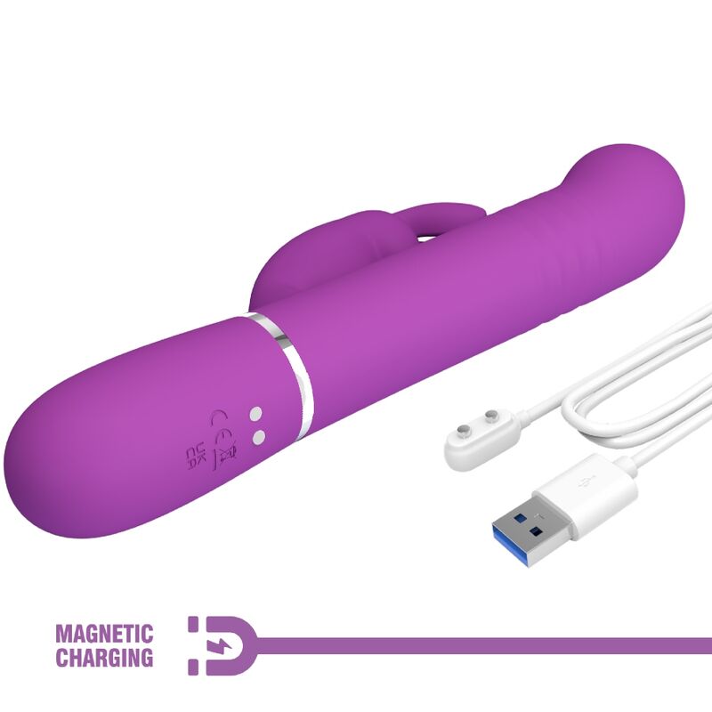 Coale 4-in-1 Multifunktions-Rabbit-Vibrator Lila