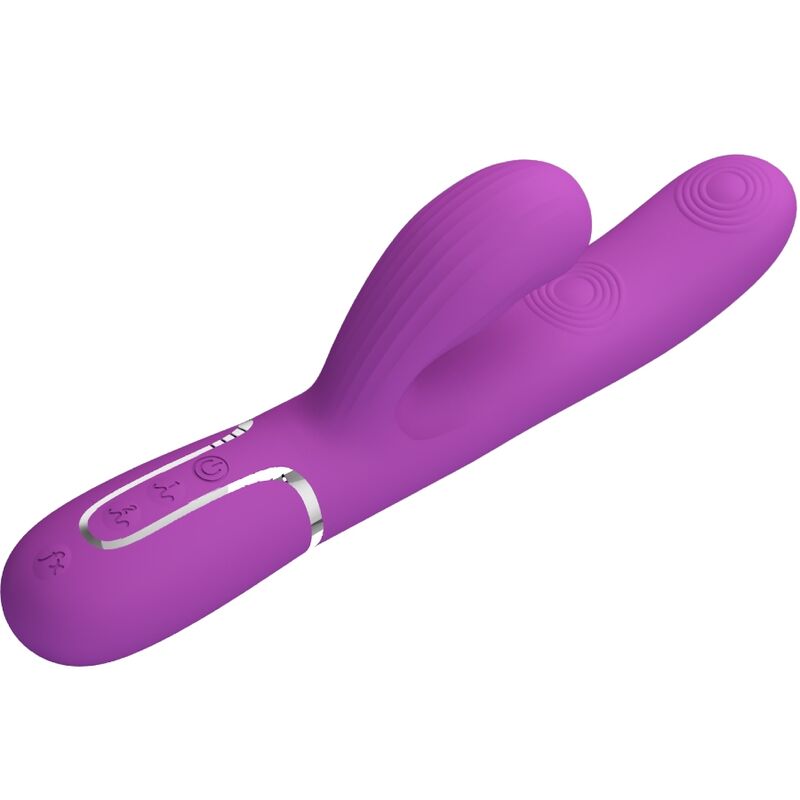 Perlita 3-in-1 Multifunktions-Rabbit-Vibrator Lila