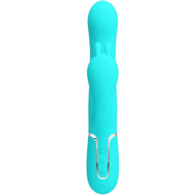 Cammy 4-in-1 Multifunktions-Dreifach-Rabbit-Vibrator Blau