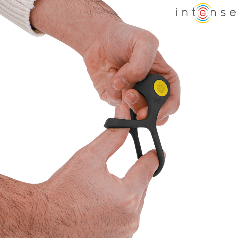 Alex Doppel-Penisring-Vibrator 10 Vibrationen Schwarz