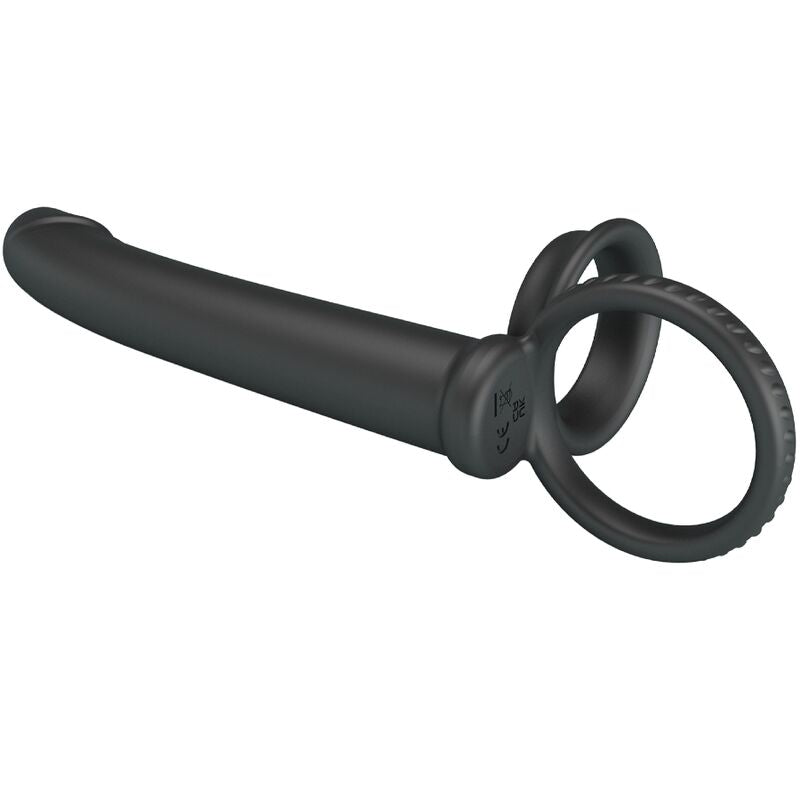Dillion Doppelpenetration Doppelring Straf schwarz