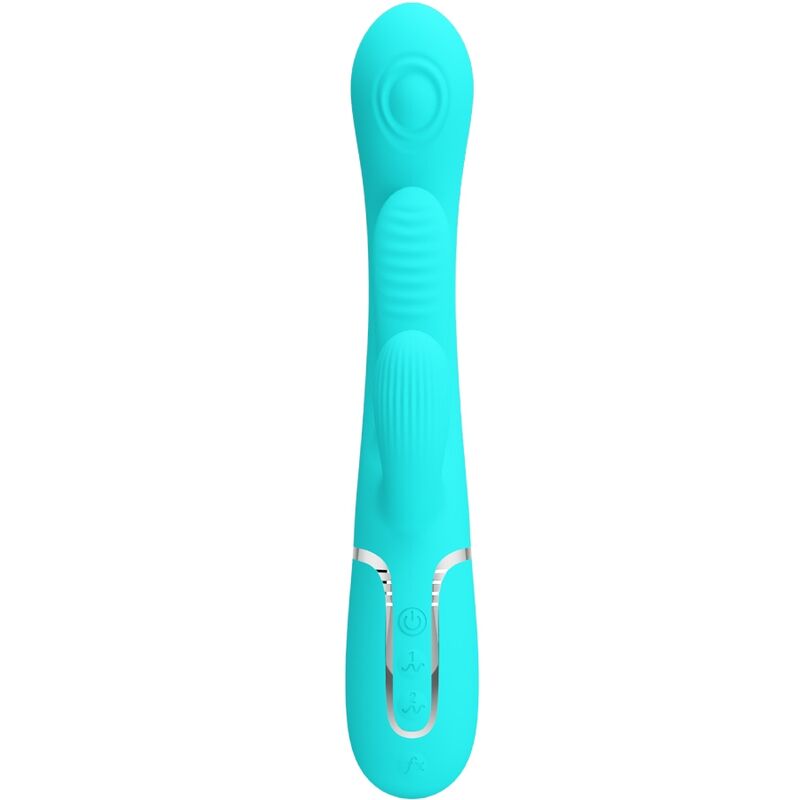 Shania Triple Rabbit Vibrator 3 in 1 Multifunktion Blau