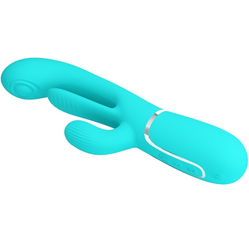 Shania Triple Rabbit Vibrator 3 in 1 Multifunktion Blau