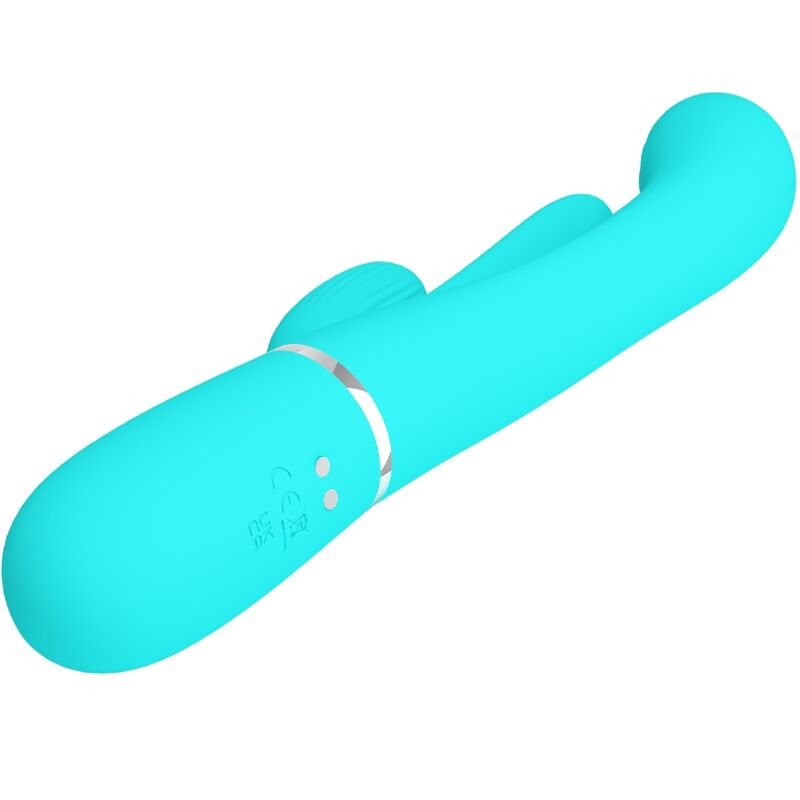 Shania Triple Rabbit Vibrator 3 in 1 Multifunktion Blau