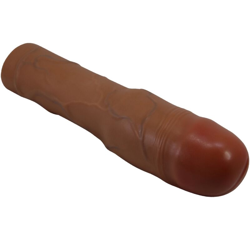 Kylian Penishülle mit Verlängerung 7,6 cm Mulatte
