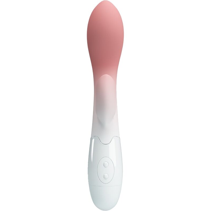 Leuchtender G-Punkt-Vibrator + Klitorisstimulator 30 Vibrationen rosa