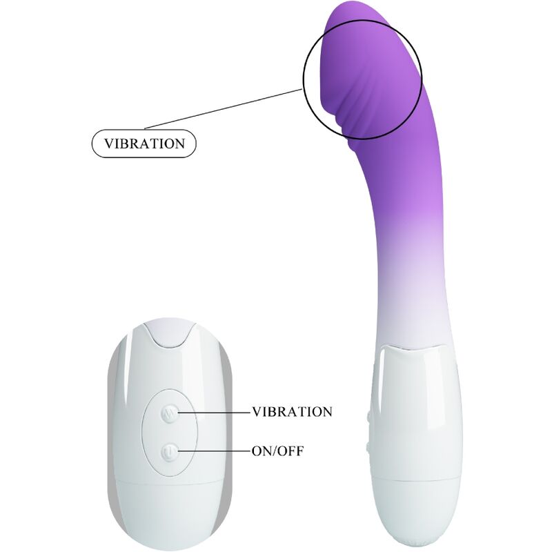 Elemental G-Punkt-Vibrator 30 Vibrationen lila