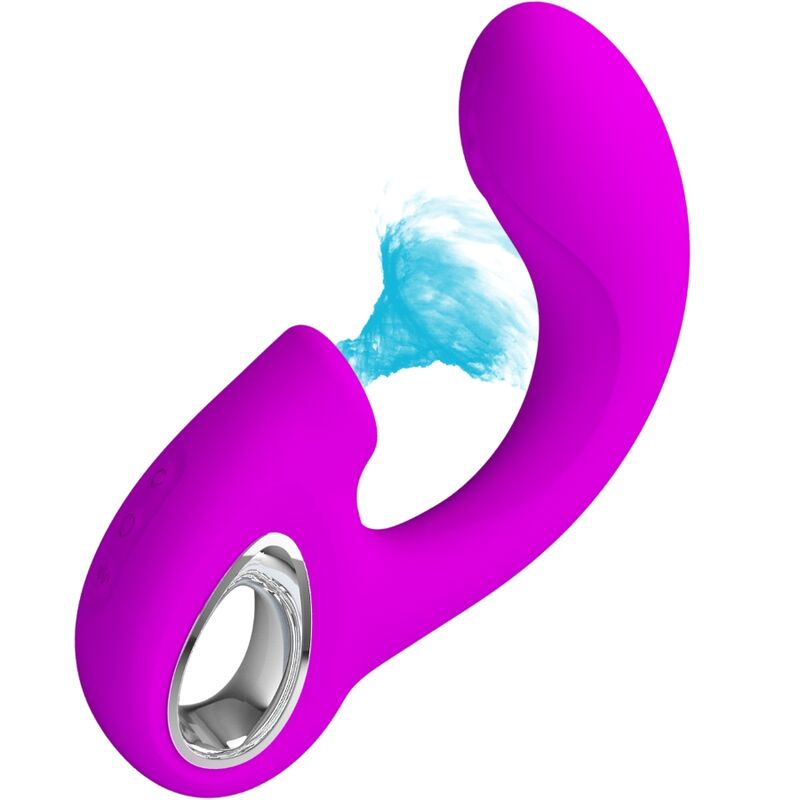 Sibel G-Punkt-Vibrator + Sibel Klitorisstimulator 10 Vibrationen lila